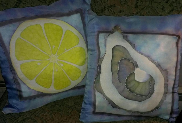 Pillows - Oyster and Lemon