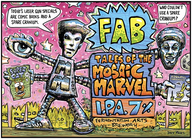 can label 4: Tales of the Mosaic Marvel