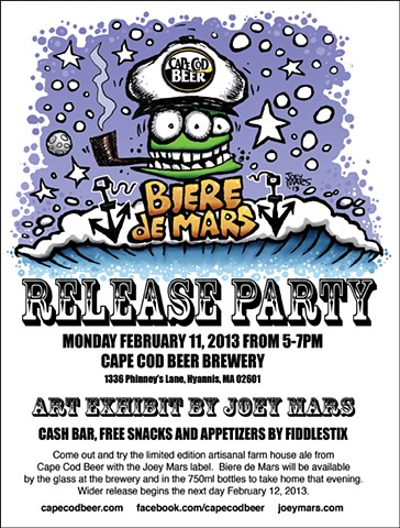 Bier de Mars Release Party Flyer