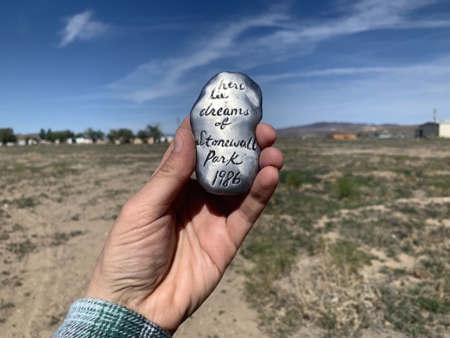 Memorial for Queer Rhyolite, Silver Springs and Thunder Mountain