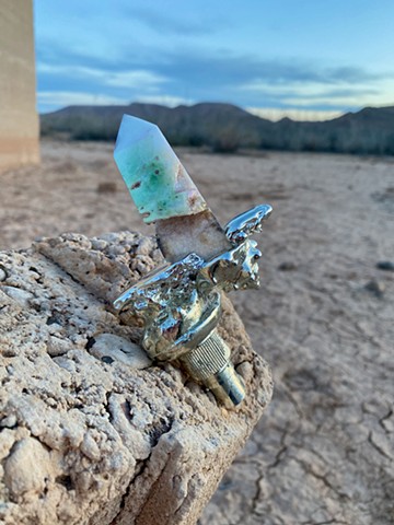  Queer Monuments at the Atlantis of Lake Mead at Sunrise