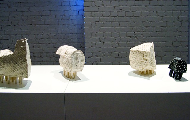Susan Robey Inhabit Solo Ceramics Exhibition Craft Victoria Gallery Melbourne