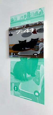 Flügelhorn and Klaus (installation view)