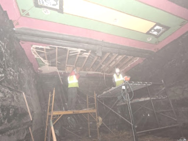 Demolition of Ceiling Installation (Style of IRWIN Live)