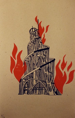 MMPI No.47 (Tatlin's Tower in Flames)