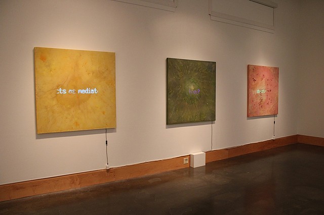 Exhibition documentation, Shaman in the Loop 2023