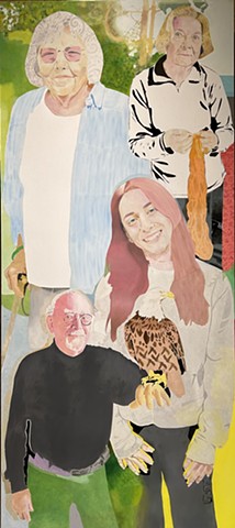 Student, Adviser, Teacher, Student: Ida, Carol, Lee, Shae