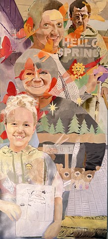 Student, Para, Secretary, Janitor: Anna, Dawnelle, Christina, Jairo