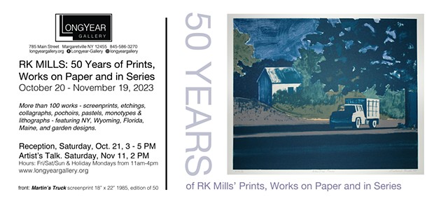 Richard Kirk Mills -  Paintings,  Prints,  Environmental art