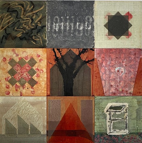 Nine Puzzle Pieces by RK Mills