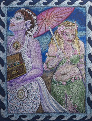 Lovely ladies from the Coney Island Mermaid Parade