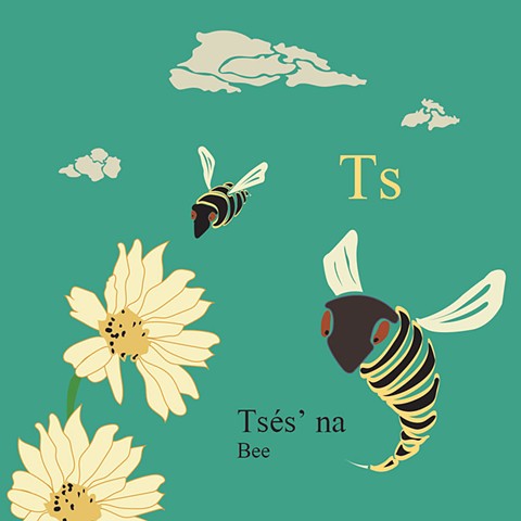 Navajo ABC's  - T, Navajo Language - Bee