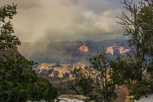 Grand Canyon with Clouds