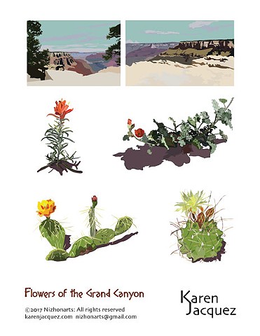 Grand Canyon Flowers Promotional Piece