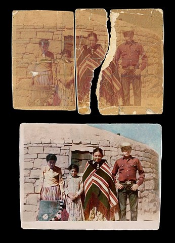 Navajo Family Photo Restoration