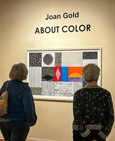 ABOUT COLOR: Exhibition of seventy paintings by Joan Gold at The Morris Graves Museum of Art in 2024