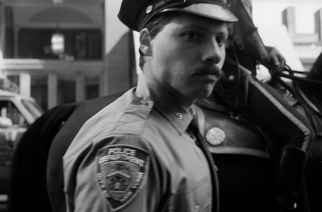 NYPD, Protest, 1990, NYC