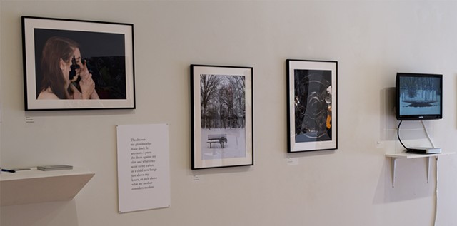 Installation view of Doubts, Ball State University