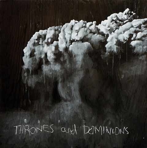 Thrones and Dominions, catholicism, clouds, ash