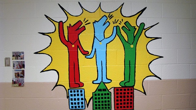 Excellence mural