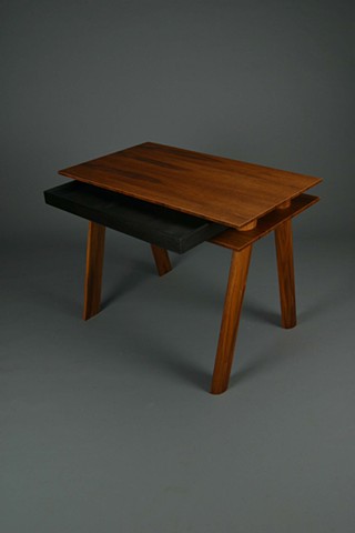 teak writing desk