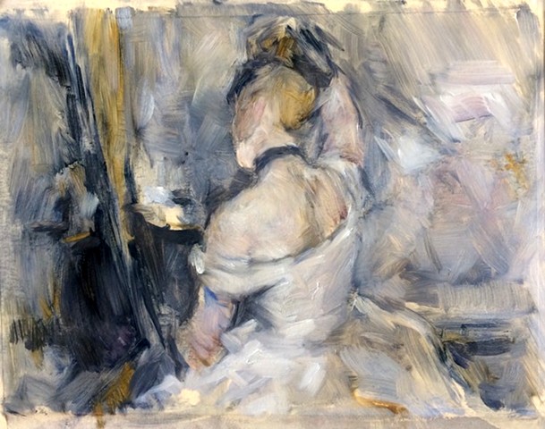Psyche Mirror (after Morisot)