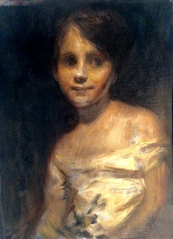 Portrait of a Young Girl (after Lawrence)