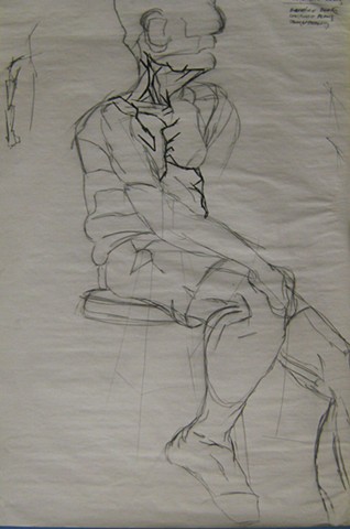Figure Study Drawing