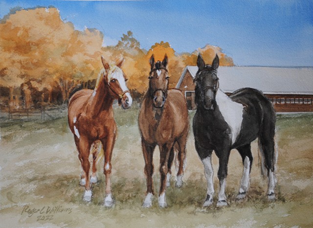 Three Horses