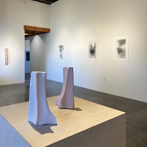 Untitled (flesh) & Untitled (slip)