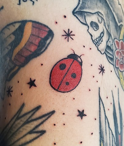 All Rights Reserved By Shauna Fujikawa S. Hope Tattoos & Art - Lady bug tattoo flash