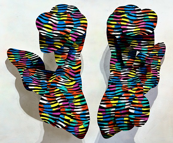 oil, sand on board construction 46x26x16" each 2026