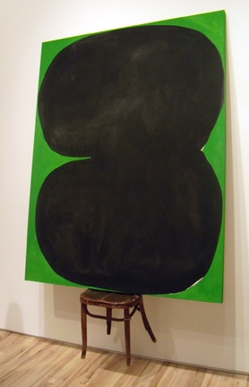 Green and Black on Chair