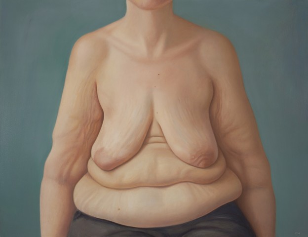 Portrait of AnnMarie, after she lost 100 pounds.