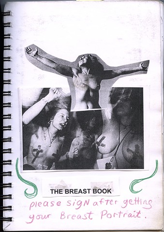 This is the title page from one of the earliest Breast Portrait Journals.