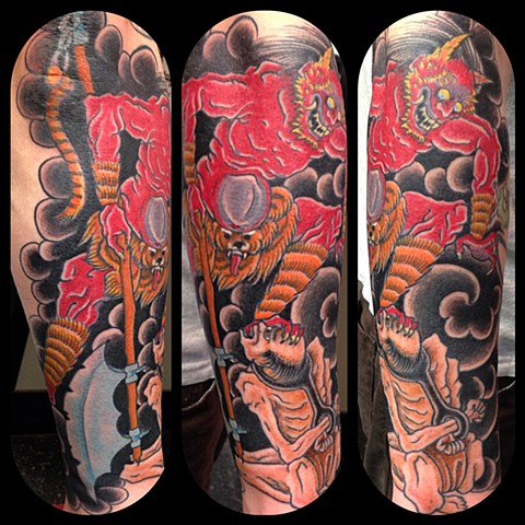 Oni Tattoo by Dan Wulff