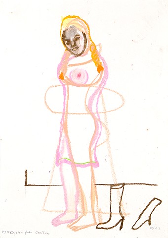 Drawing by Cecilia Sikström