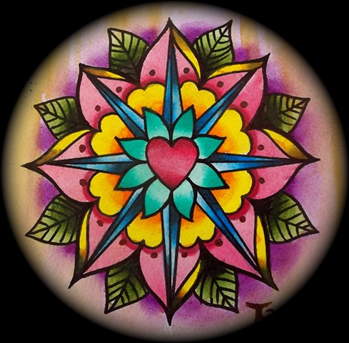 Heart Mandala for my Baby!