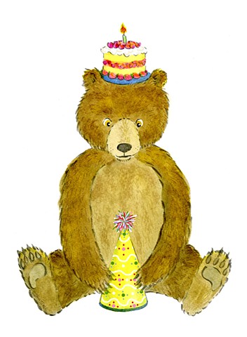 Bear Hat Cake