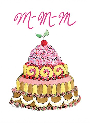 Tiered Cake M-M-M