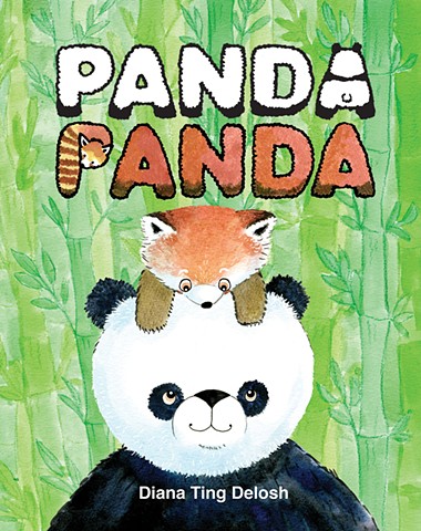 Panda Panda picture book dummy cover art