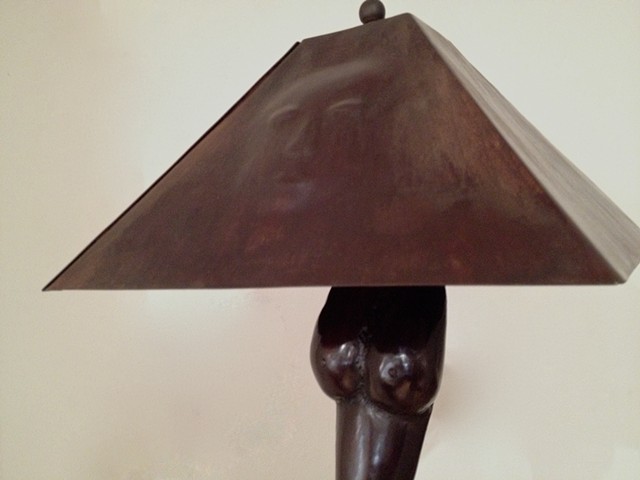 Mark Kindschi - Woman Lamp detail