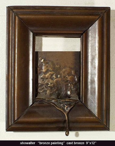 bronze painting