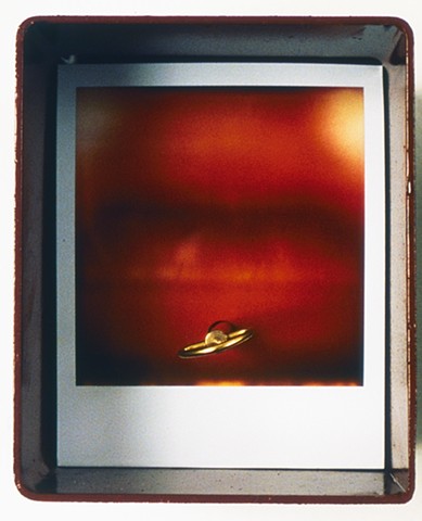 detail: Counterparts In Impossible Worlds polaroids, music box works, metal housing