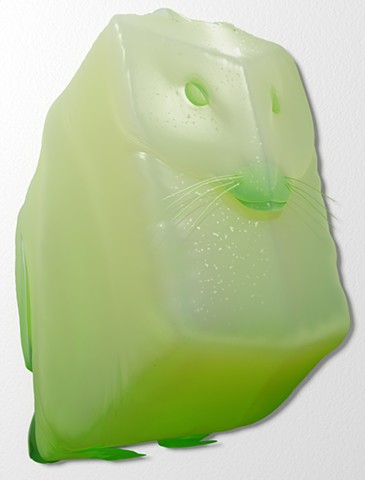 Gummy Bear Rabbit With Cuboid Cast