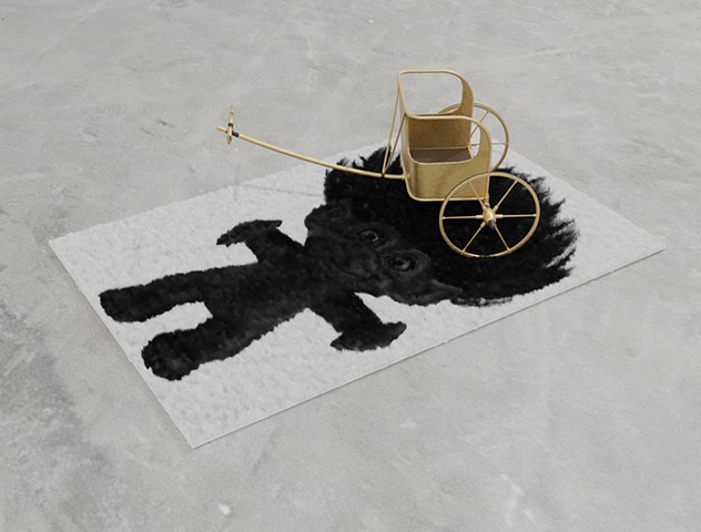 Egyptian Chariot on Troll Carpet