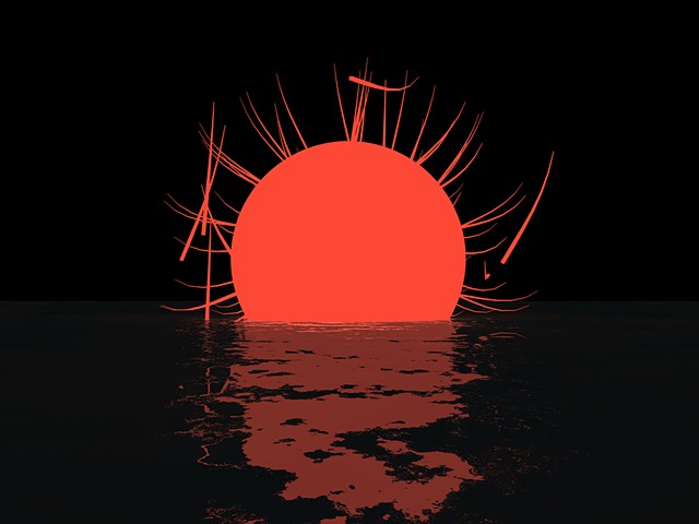 Unknown, Uncertain Sunset