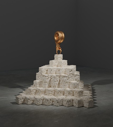 Kinda Pyramid with Snail Man