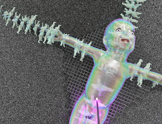 Flyin" Kite (detail)