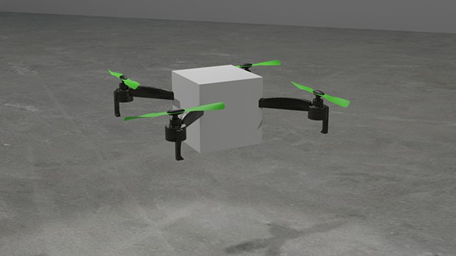 White Cube Drone